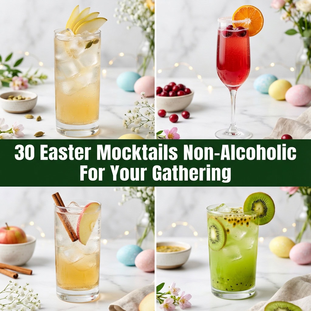 30 Easter Mocktails Non-Alcoholic For Your Gathering