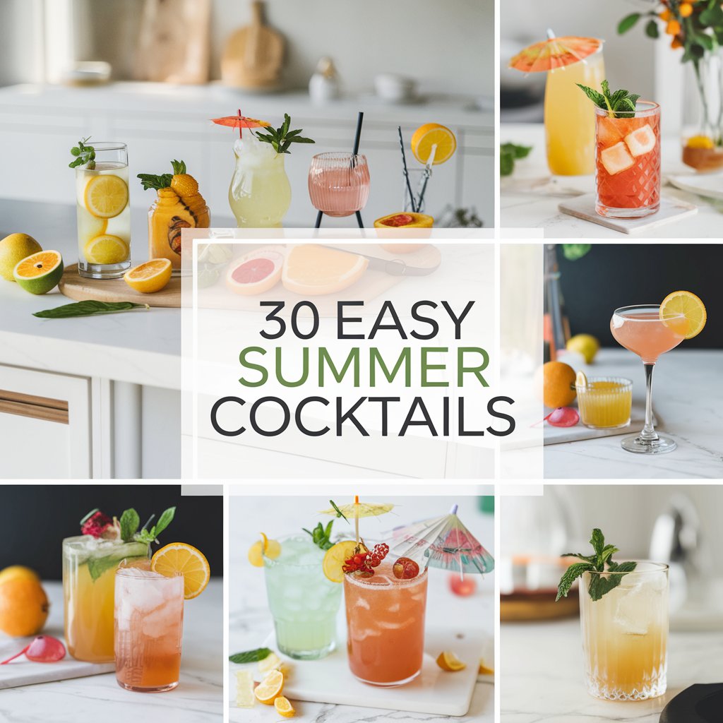 30 easy summer cocktails