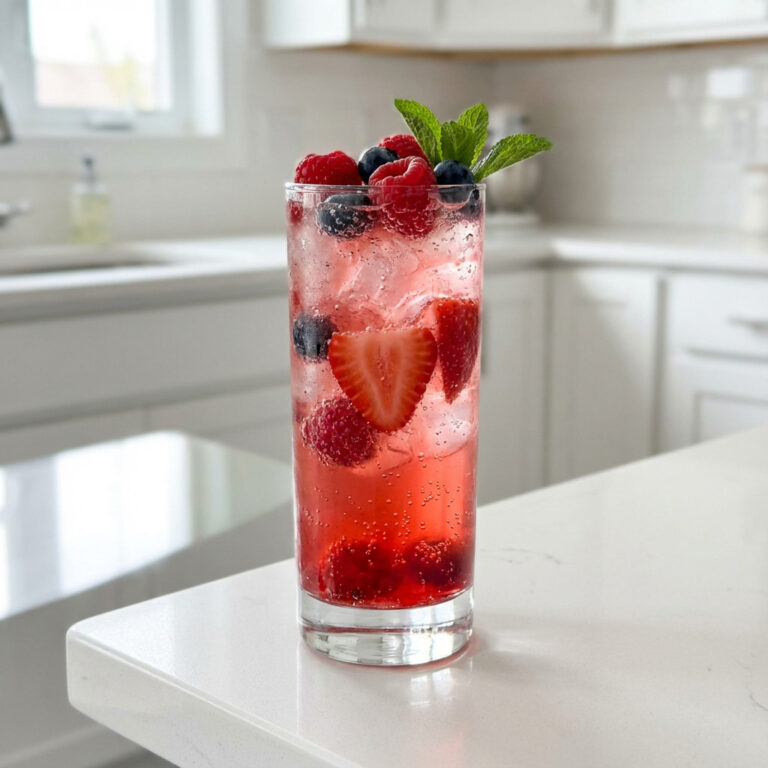 Berry Bunny Punch Mocktail Recipe