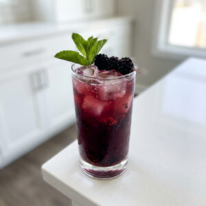 Blackberry Bourbon Lemonade Cocktail Recipe