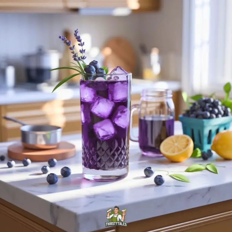 Blueberry Lavender Lemonade Cocktail Recipe
