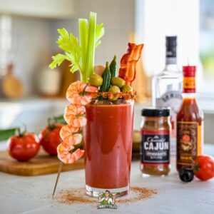Cajun Bloody Mary Cocktail Recipe