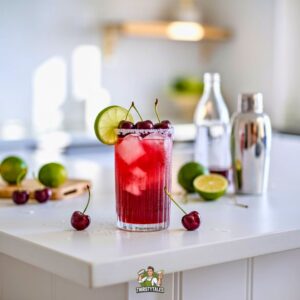 Cherry Lime Rickey Cocktail Recipe