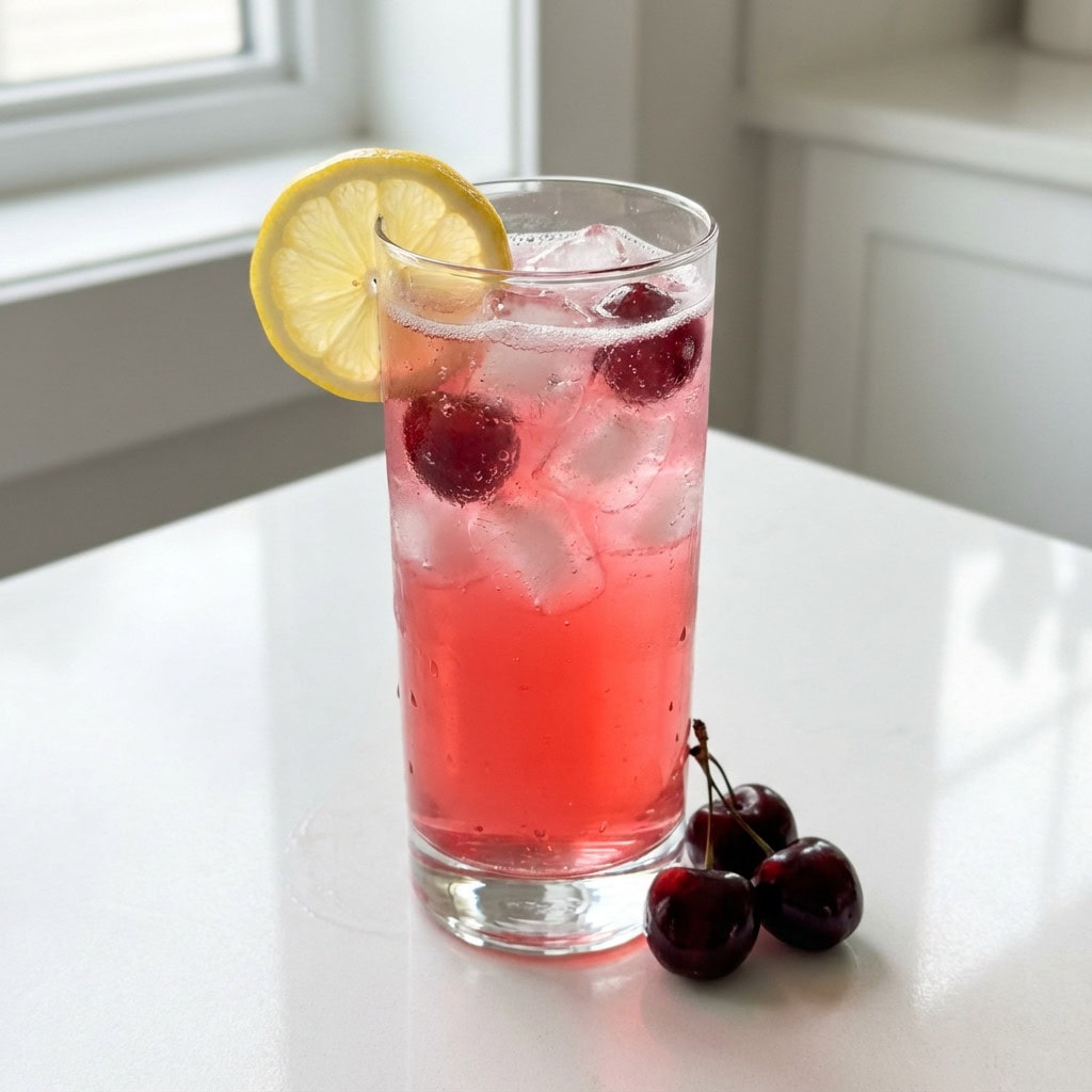 Cherry Vanilla Punch Cocktail Recipe