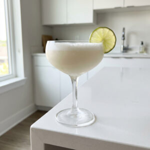 Coconut Lime Daiquiri Cocktail Recipe