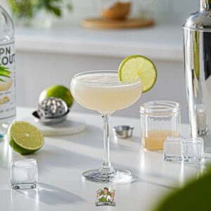 Coconut Lime Daiquiri Cocktail Recipe