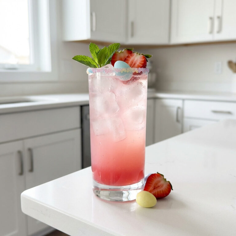 Fizzy Easter Bunny Brew Mocktail Recipe