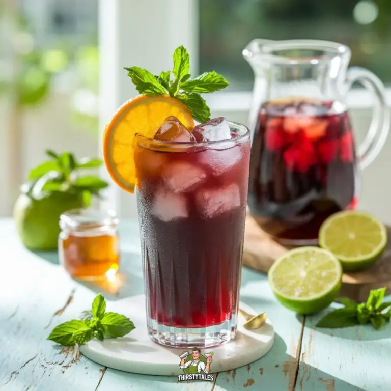 Hibiscus Iced Tea Cocktail Recipe