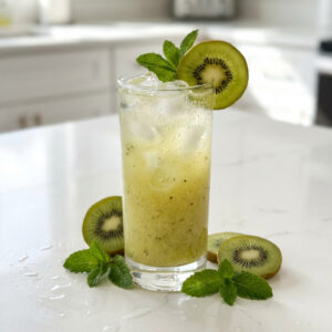 Kiwi Passionfruit Cooler Mocktail Recipe