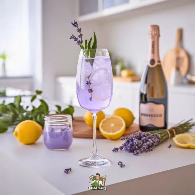 Lavender Lemonade Spritz Cocktail Recipe