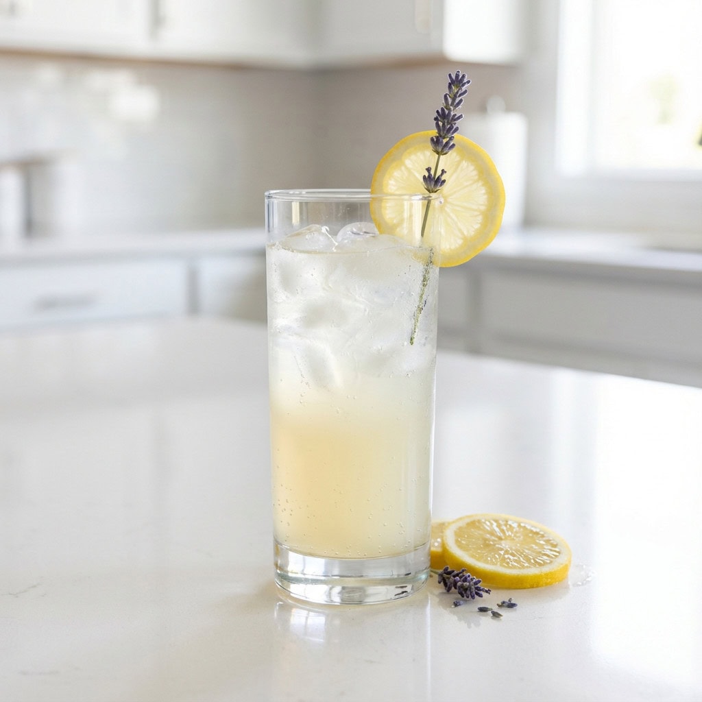 Lemon Lavender Mocktail Recipe