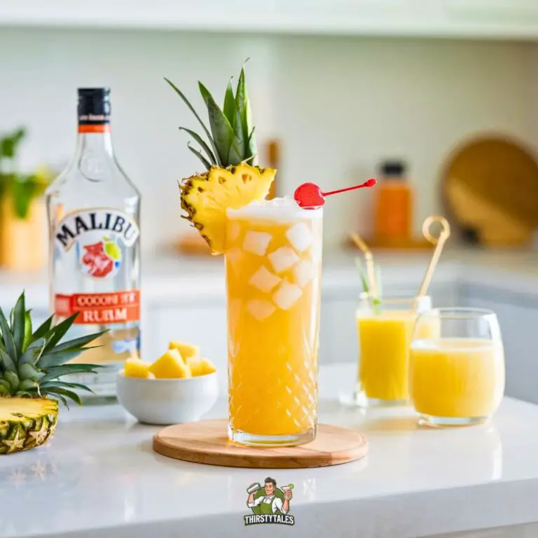 Malibu & Pineapple Juice Cocktail Recipe