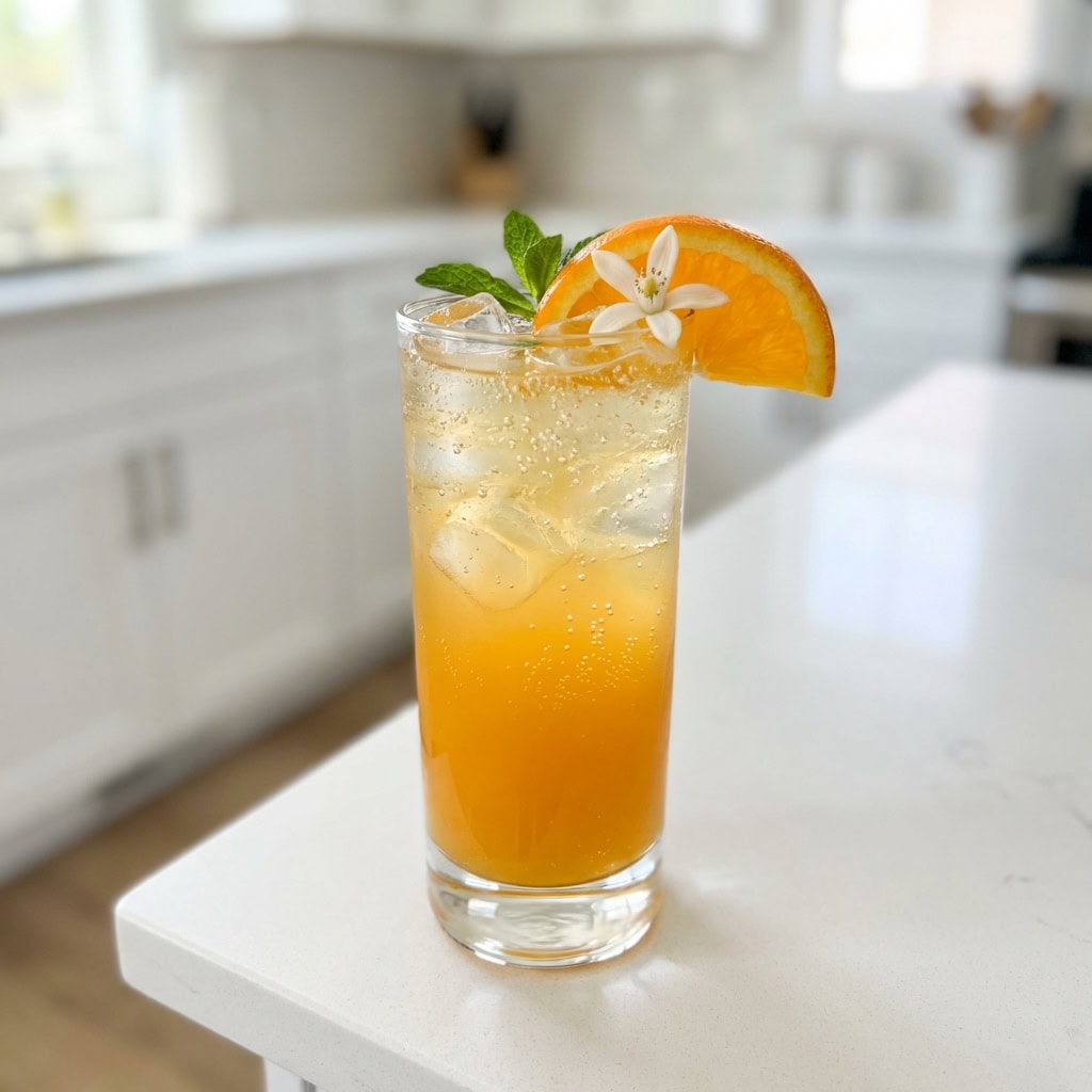 Orange Blossom Mocktail Recipe