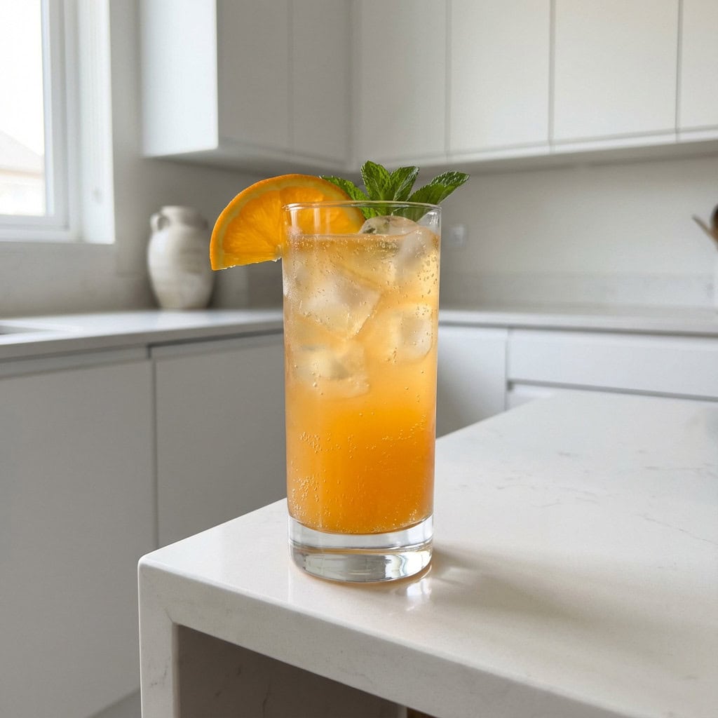 Orange Blossom Refresher Mocktail Recipe