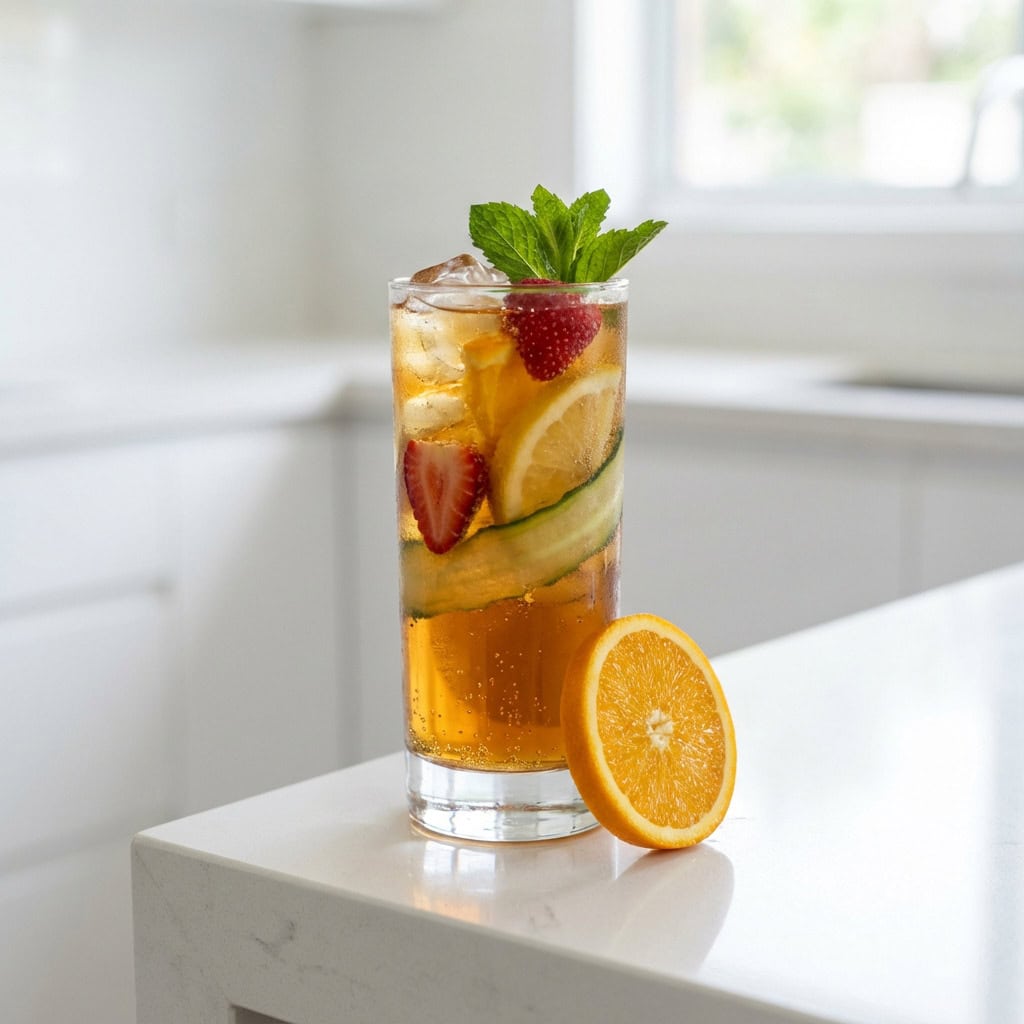 Pimm's & Lemonade Cocktail Recipe