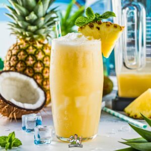 Pineapple Coconut Cooler Mocktail Recipe
