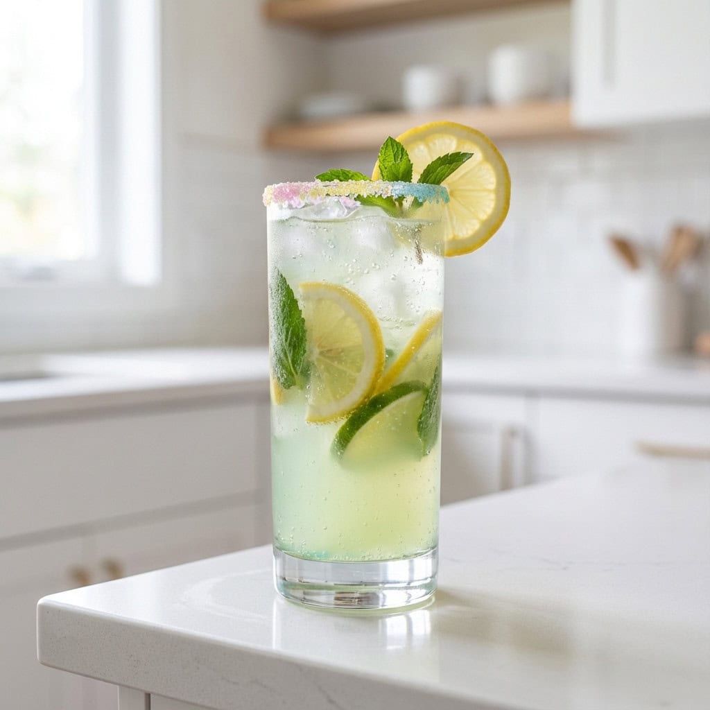 Sparkling Spring Spritzer Mocktail Recipe