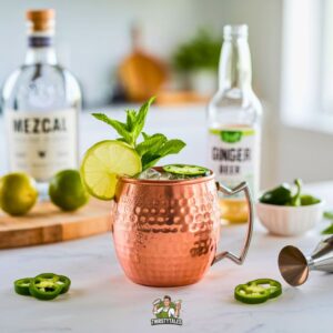 Spicy Mezcal Mule Cocktail Recipe