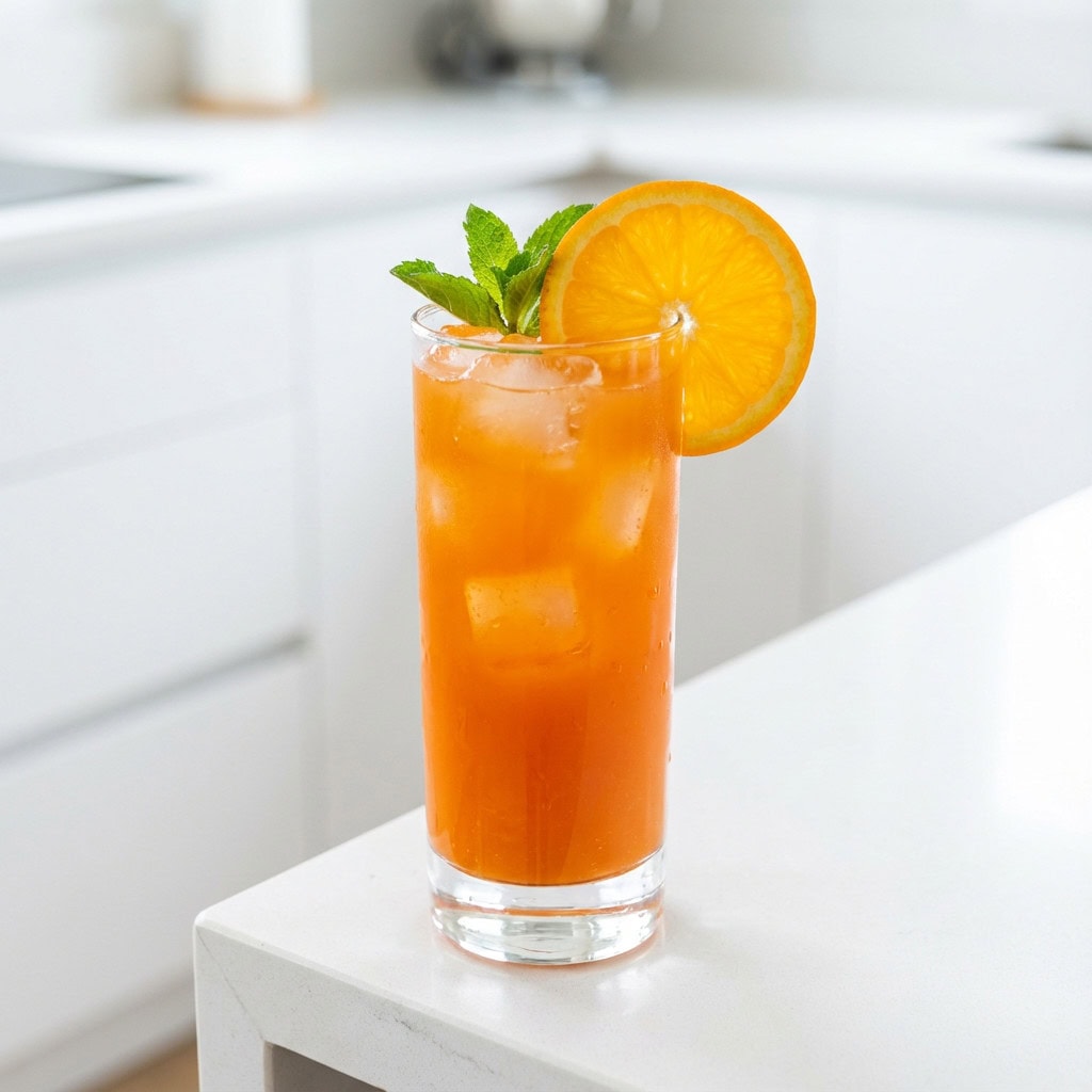 Sweet Carrot Cooler Mocktail Recipe