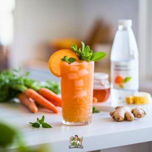 Sweet Carrot Cooler Mocktail Recipe