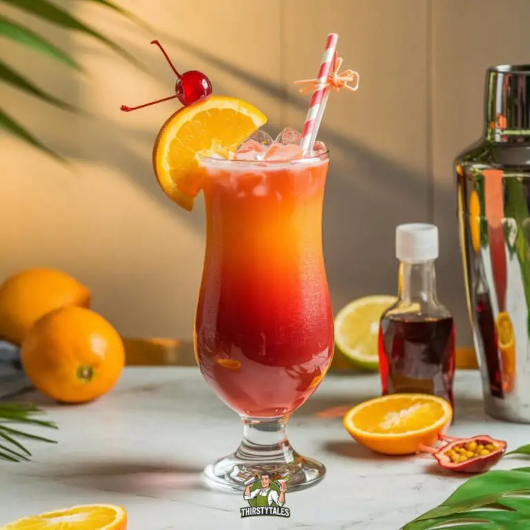 Tropical Hurricane Cocktail Recipe