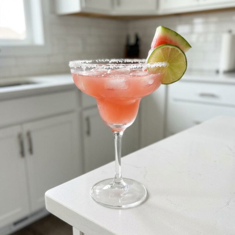 Watermelon Margarita Cocktail Recipe