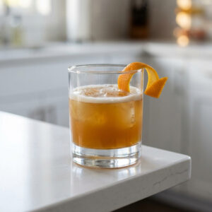 Whiskey Sour Twist Cocktail Recipe