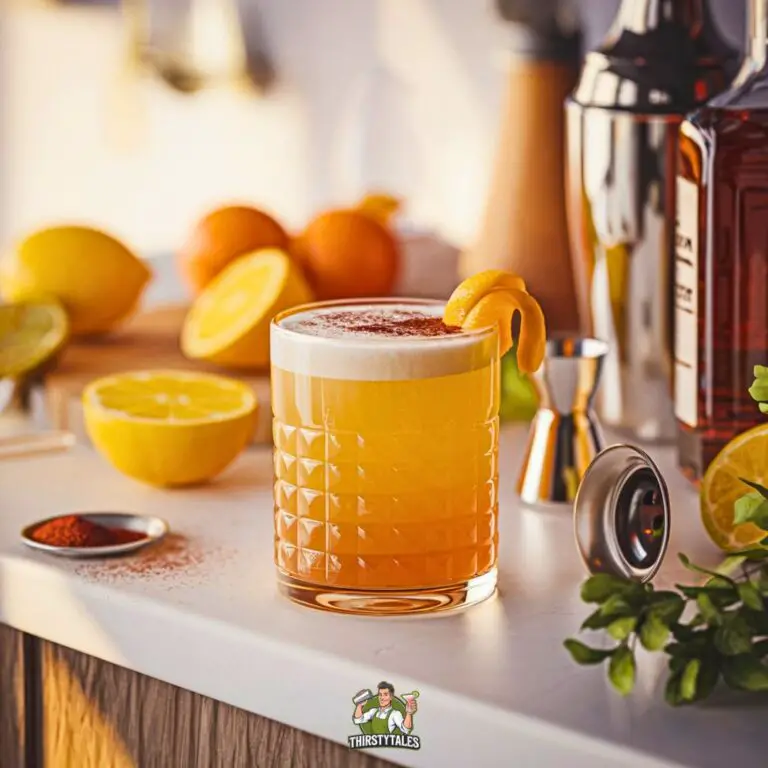 Whiskey Sour Twist Cocktail Recipe