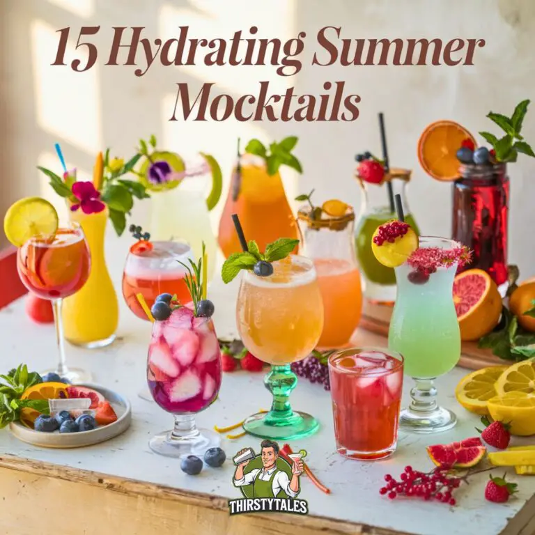 15 Hydrating Summer Mocktails to Beat the Heat