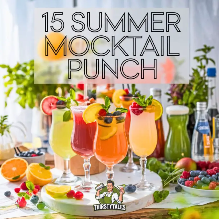 15 Summer Mocktail Punch Recipes