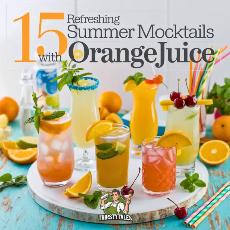 15 Summer Mocktails with Orange Juice