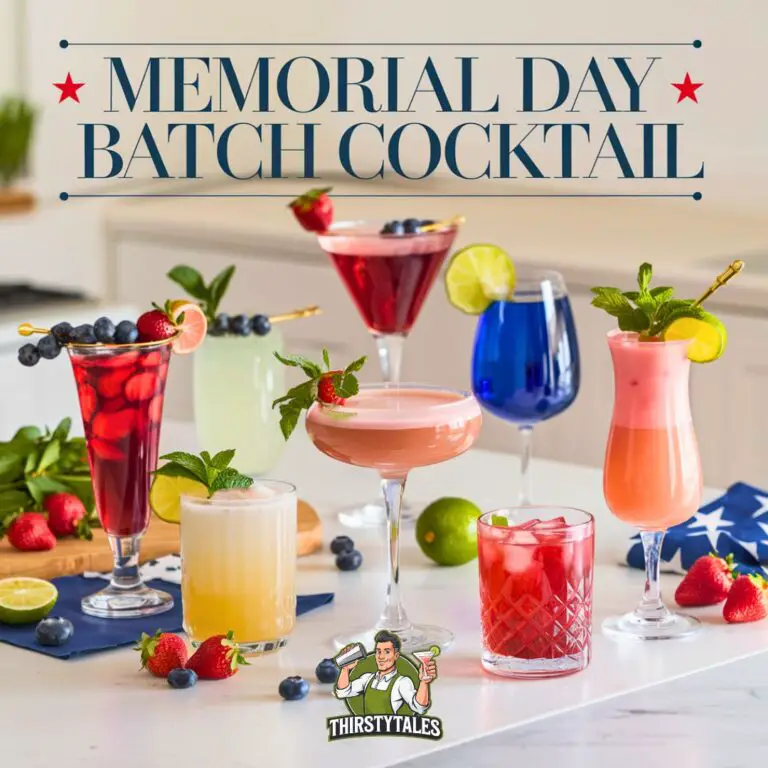 20 Memorial Day Batch Cocktails To Try This Year!