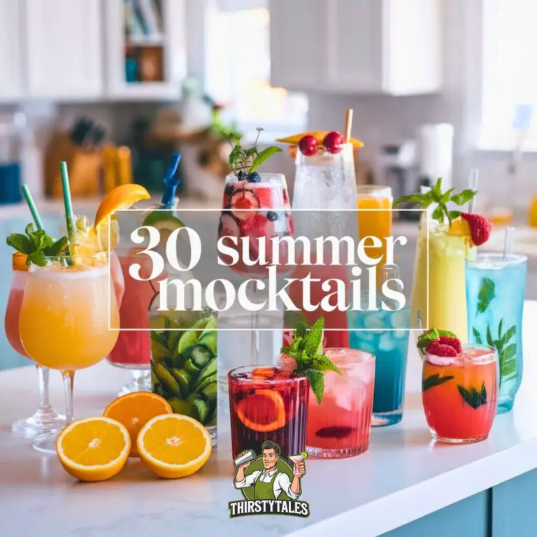 30 Summer Mocktails You Shouldn’t Miss(Non-Alcoholic)