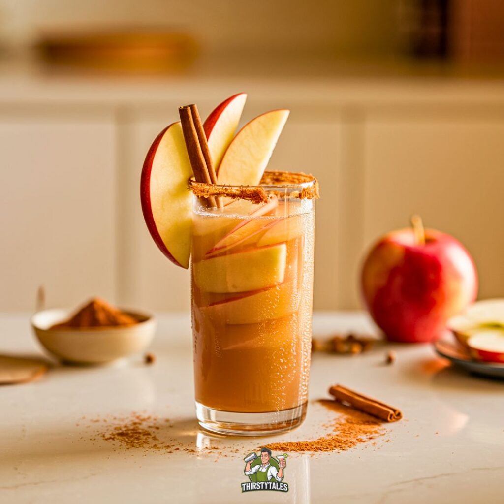 Apple Cinnamon Delight Mocktail Recipes