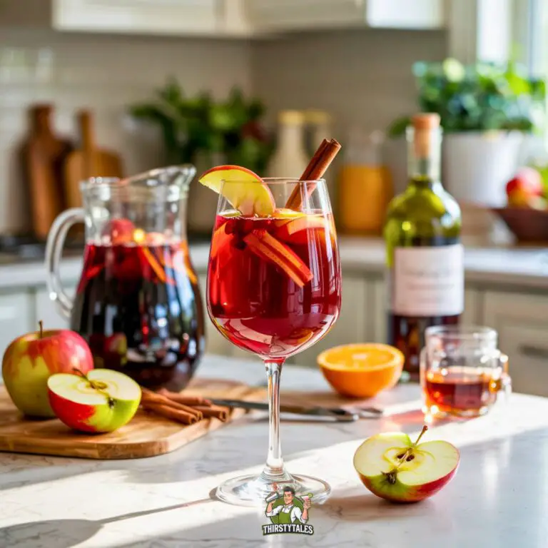 Apple Cinnamon Sangria Cockatil Recipe