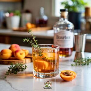 Apricot Thyme Smash Cockatil Recipe
