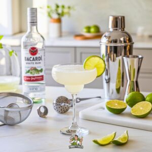 Bacardi & Lime Juice Cocktail Recipe