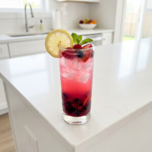Berry Lemonade Twist Mocktail Recipe