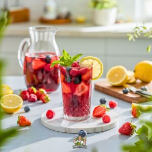 Berry Lemonade Twist Mocktail Recipe