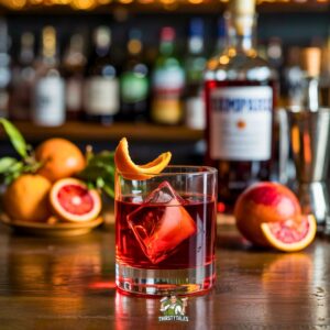 Blood Orange Negroni Cockatil Recipe