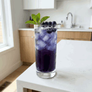 Blueberry Lemonade Mocktail Recipe