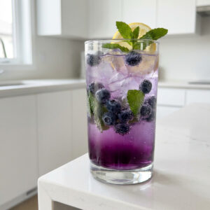 Blueberry Mint Infusion Mocktail Recipe