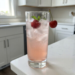 Cherry Blossom Sprite Punch Mocktail Recipe