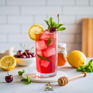 Cherry Lemon Burst Mocktail Recipe