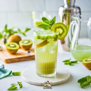 Chilled Kiwi Splash Mocktail Recipe