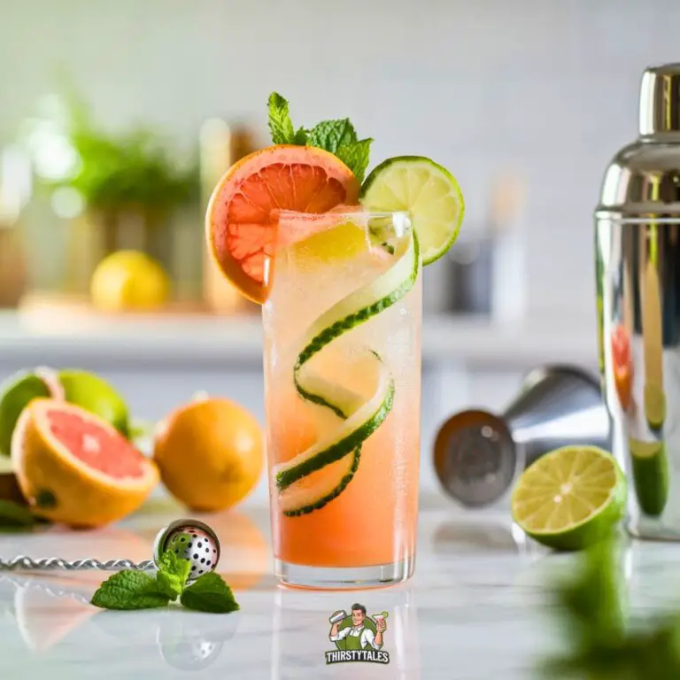 Citrus Fizz Mocktail Recipe