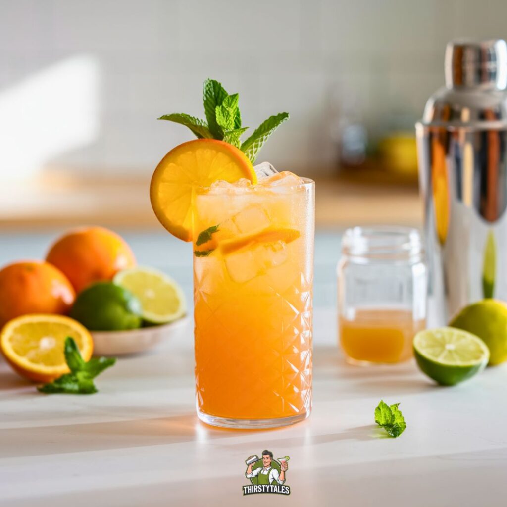 Citrus Twist Delight Mocktail Recipe