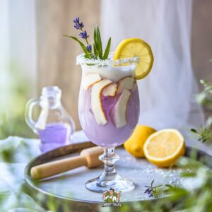 Coconut Lavender Lemonade Mocktail Recipe