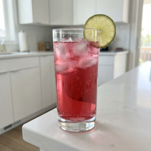 Cranberry Lime Spritzer Cocktail Recipe