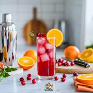 Cranberry Orange Zing Mocktail Recipe